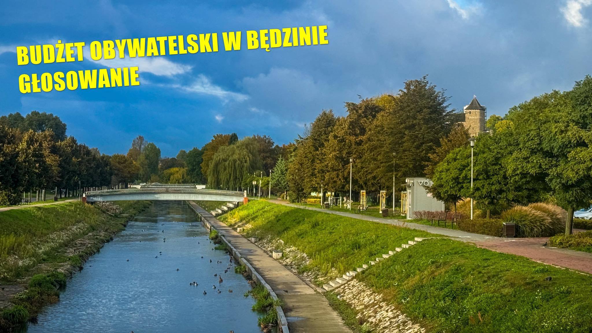 Będzin. Trwa głosowanie nad Budżetem Obywatelskim na rok 2026. Pospieszcie się i zagłosujcie na swoje projekty spośród 36 zgłoszonych. Do wydania jest milion złotych