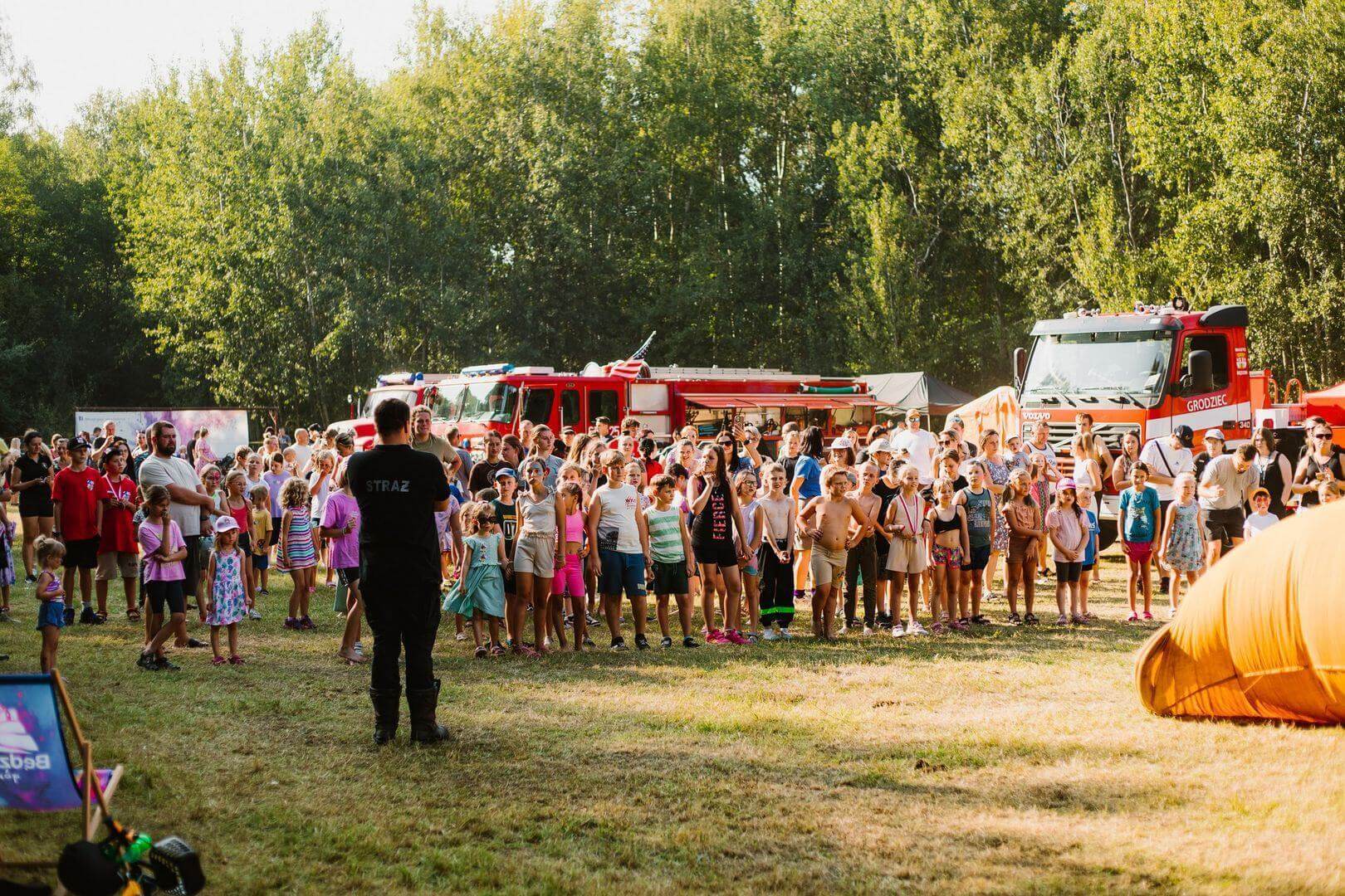Będzin. Piknik z OSP Grodziec w parku «Rozkówka» w Grodźcu. Poprzednie lata.