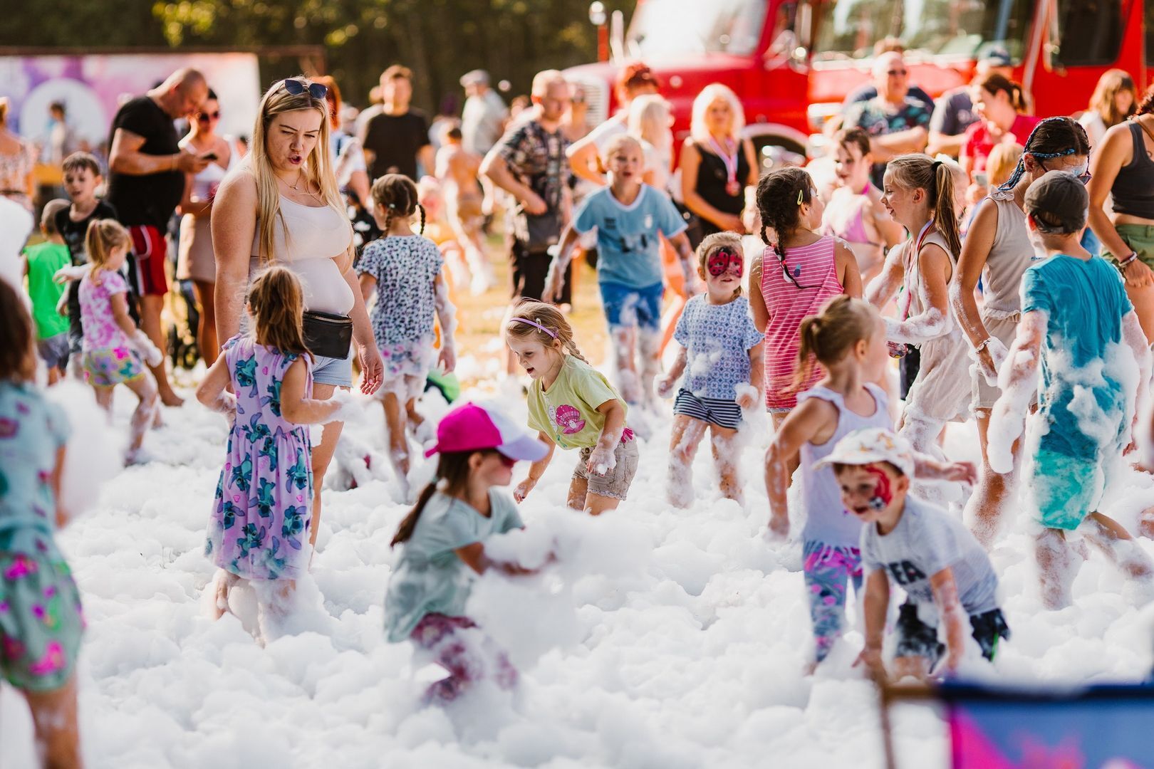 Będzin. Piknik z OSP Grodziec w parku «Rozkówka» w Grodźcu. Poprzednie lata.