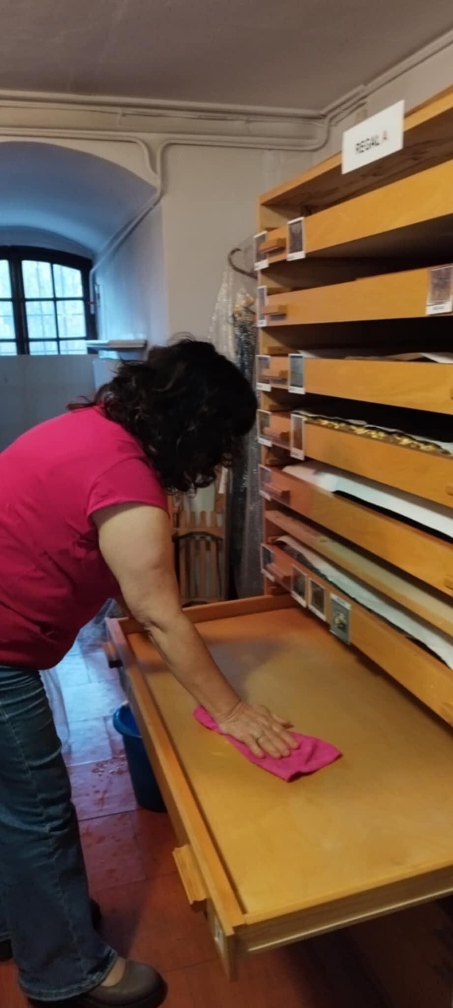 Będzin-Gzichów. Prace remontowe i konserwatorskie we wnętrzach. Grudzień 2025.