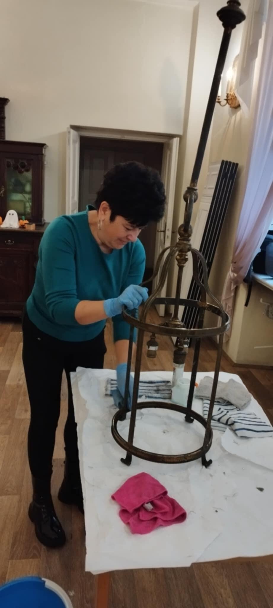 Będzin-Gzichów. Prace remontowe i konserwatorskie we wnętrzach. Grudzień 2025.