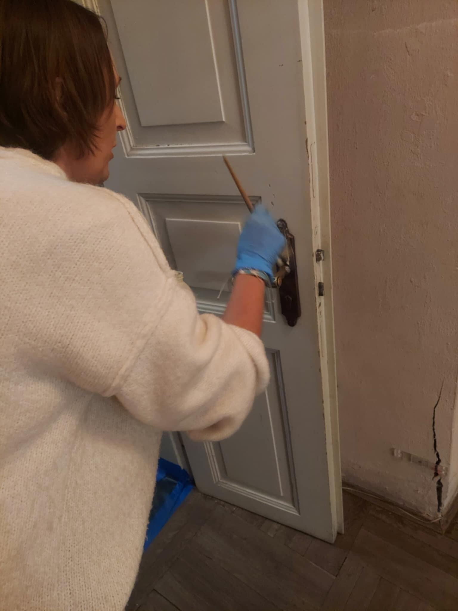 Będzin-Gzichów. Prace remontowe i konserwatorskie we wnętrzach. Grudzień 2025.