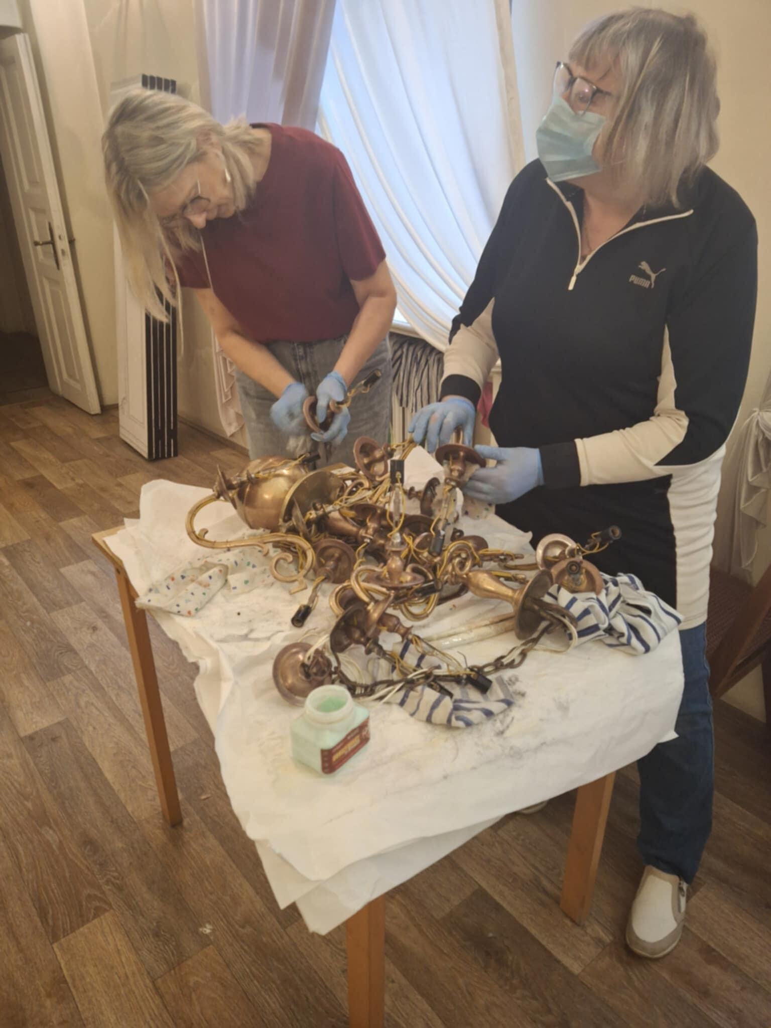 Będzin-Gzichów. Prace remontowe i konserwatorskie we wnętrzach. Grudzień 2025.