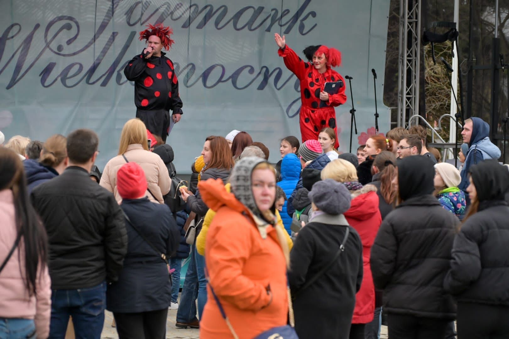 Będzin. Jarmark Wielkanocny 2022. 10 kwietnia 2022.
