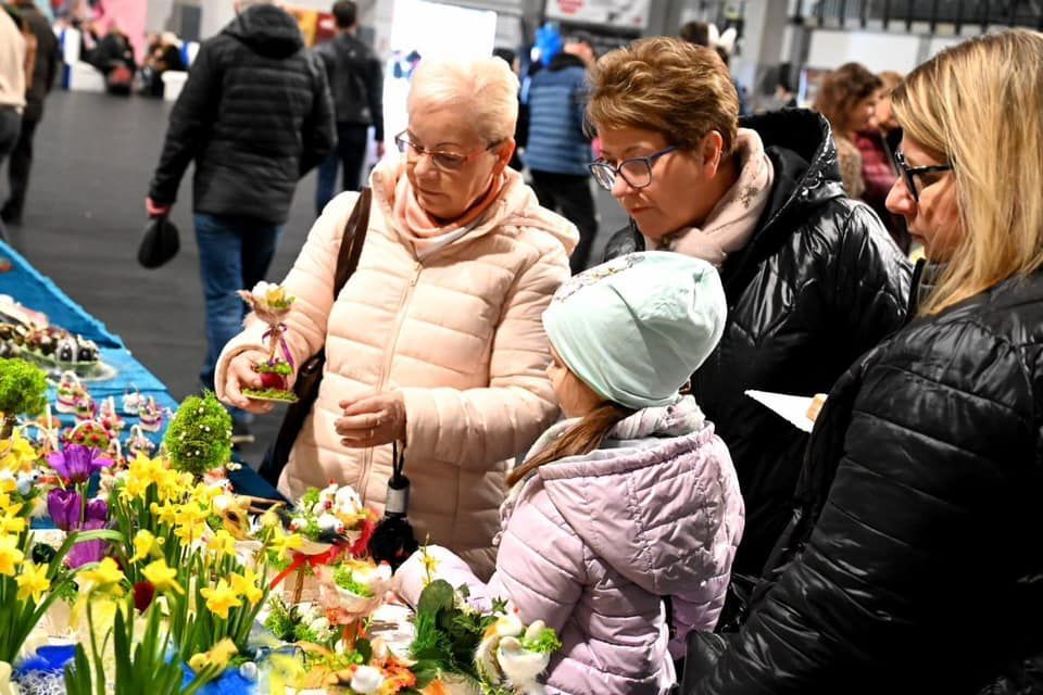 Będzin. Jarmark Wielkanocny 2024. 24 marca 2024.