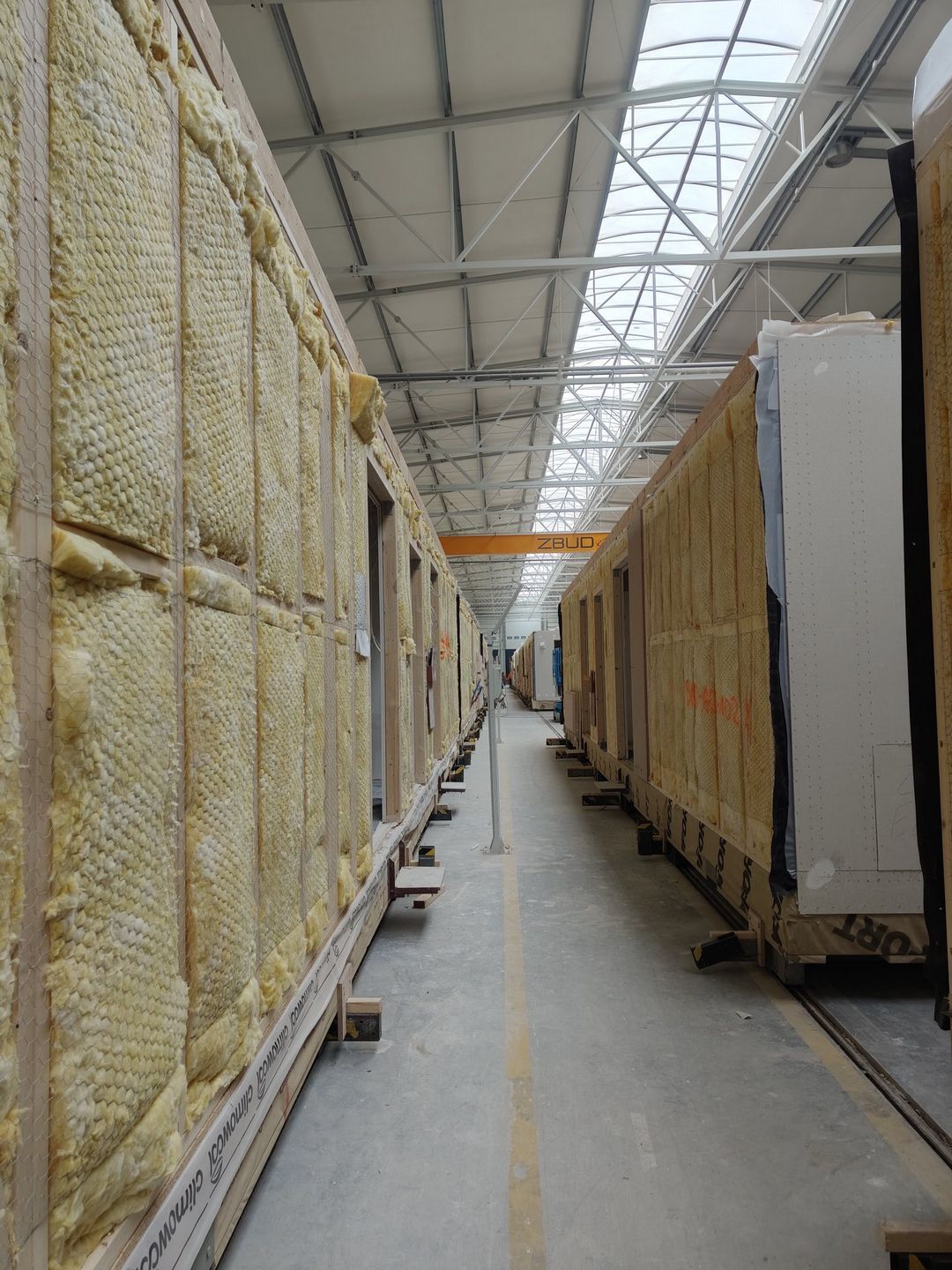 Będzin-Łagisza. Osiedle SIM »Zagłębie« przy ulicy Odkrywkowej. Produkcja segmentów. Wrzesień 2025