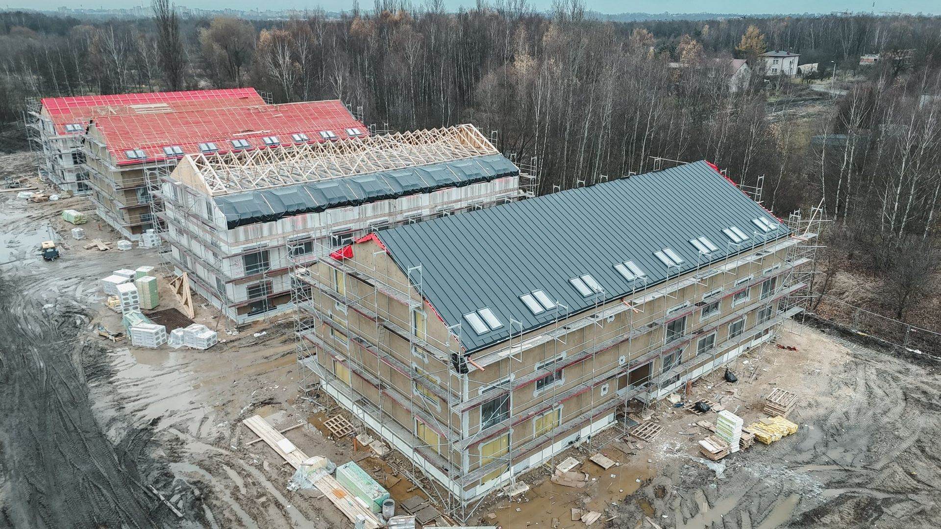 Będzin-Łagisza. Osiedle SIM »Zagłębie« przy ulicy Odkrywkowej. 19 listopada 2025