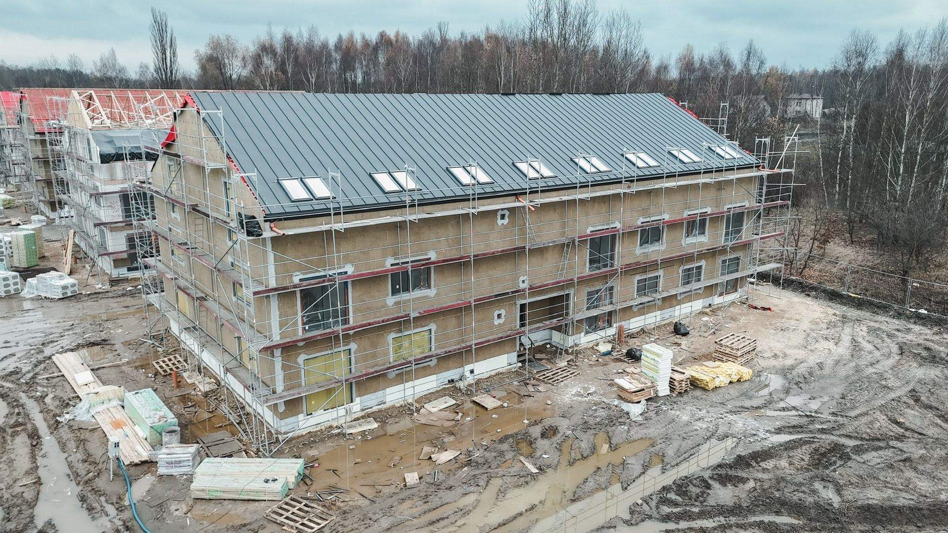 Będzin-Łagisza. Osiedle SIM »Zagłębie« przy ulicy Odkrywkowej. 19 listopada 2025