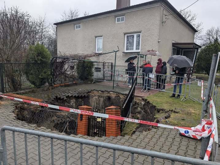 Będzin-Łagisza. Zapadlisko pogórnicze przy ulicy Świerkowej. Spotkanie. 26 marca 2026