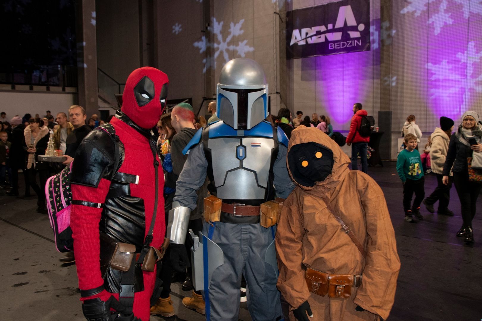 Mikołajkowy Jarmark Świąteczny w «Będzin Arenie». 3 grudnia 2023.