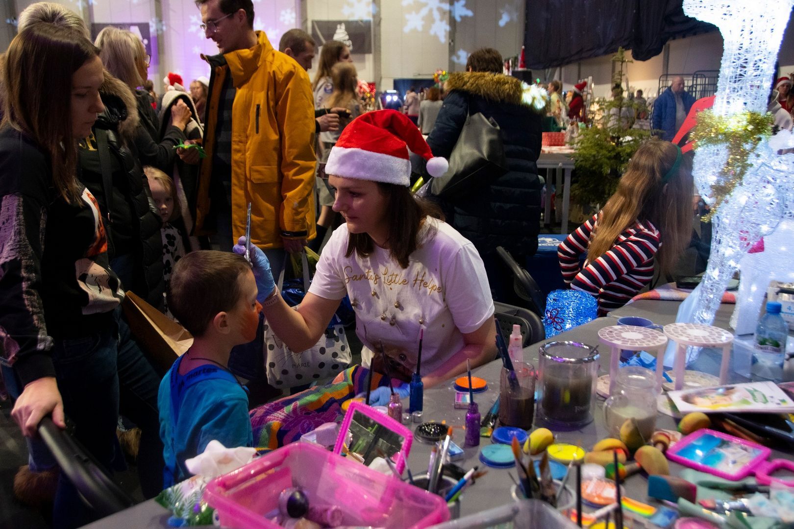 Mikołajkowy Jarmark Świąteczny w «Będzin Arenie». 3 grudnia 2023.