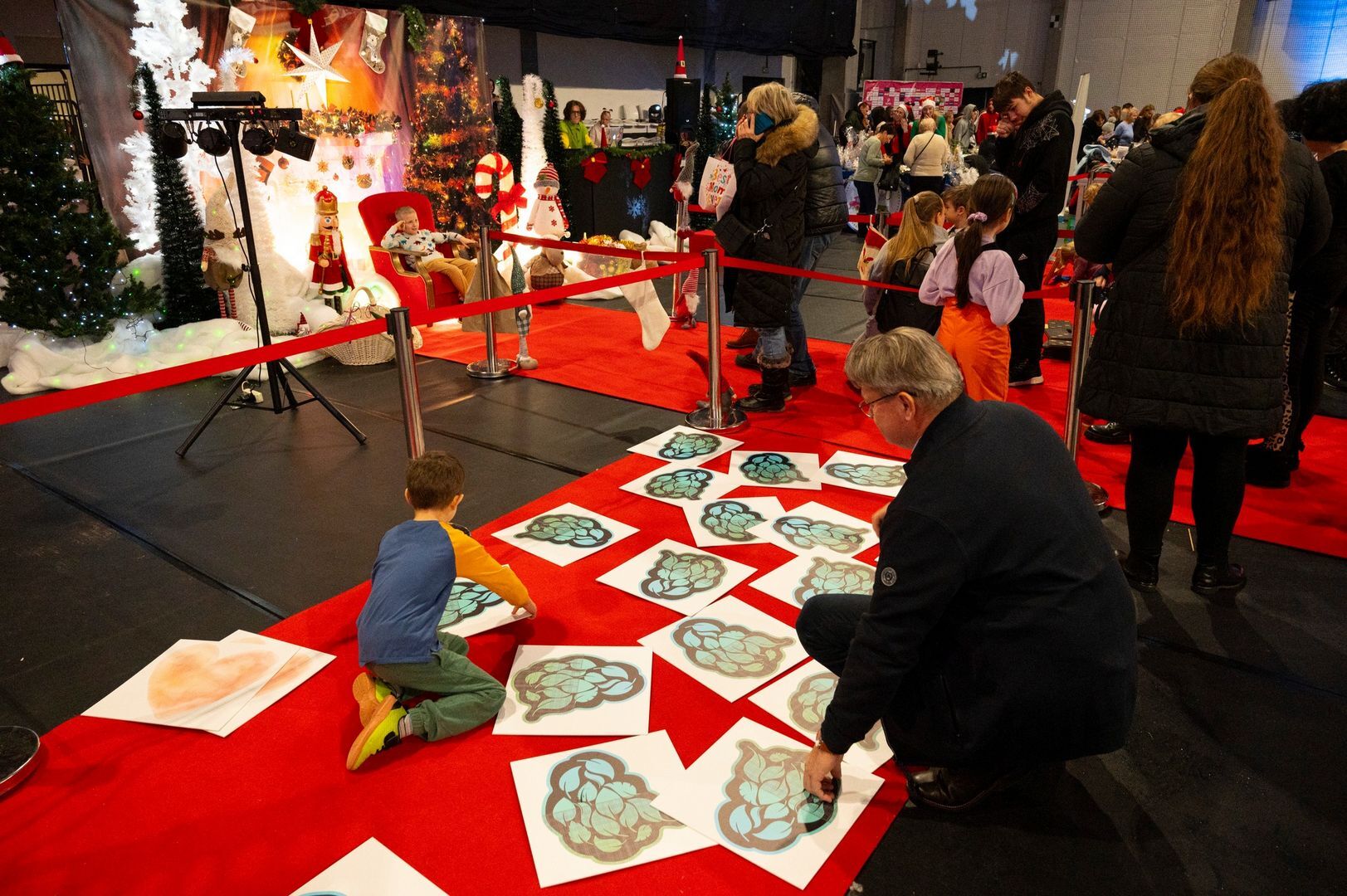 Mikołajkowy Jarmark Świąteczny w «Będzin Arenie». 3 grudnia 2023.