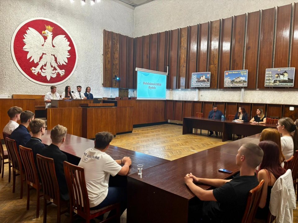 Młodzieżowa Rada Miasta Będzin. Obrady. 23 czerwca 2025.