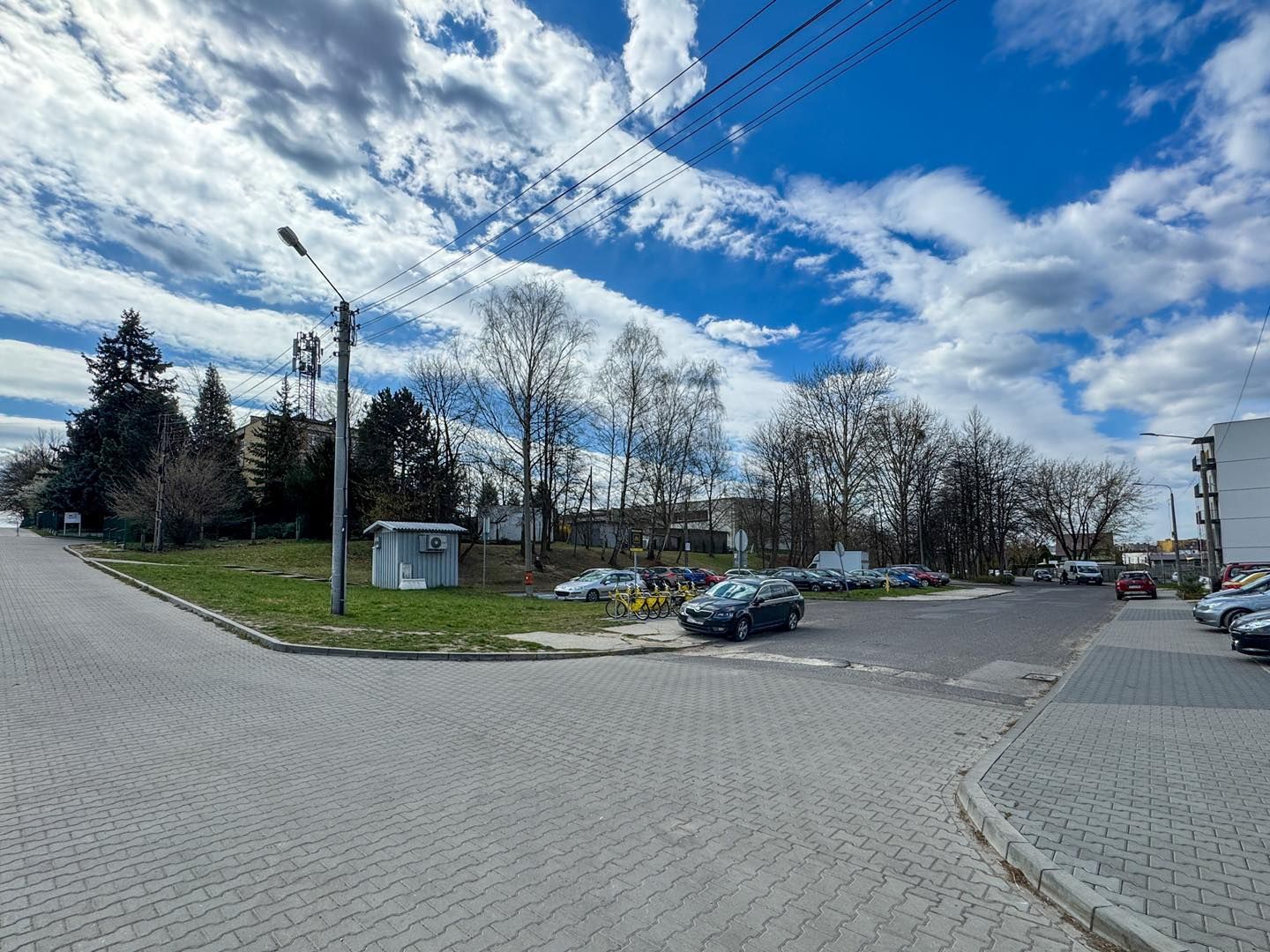 Będzin. Osiedle Zamkowe, ulica Rzeszowska. Przed remontem.