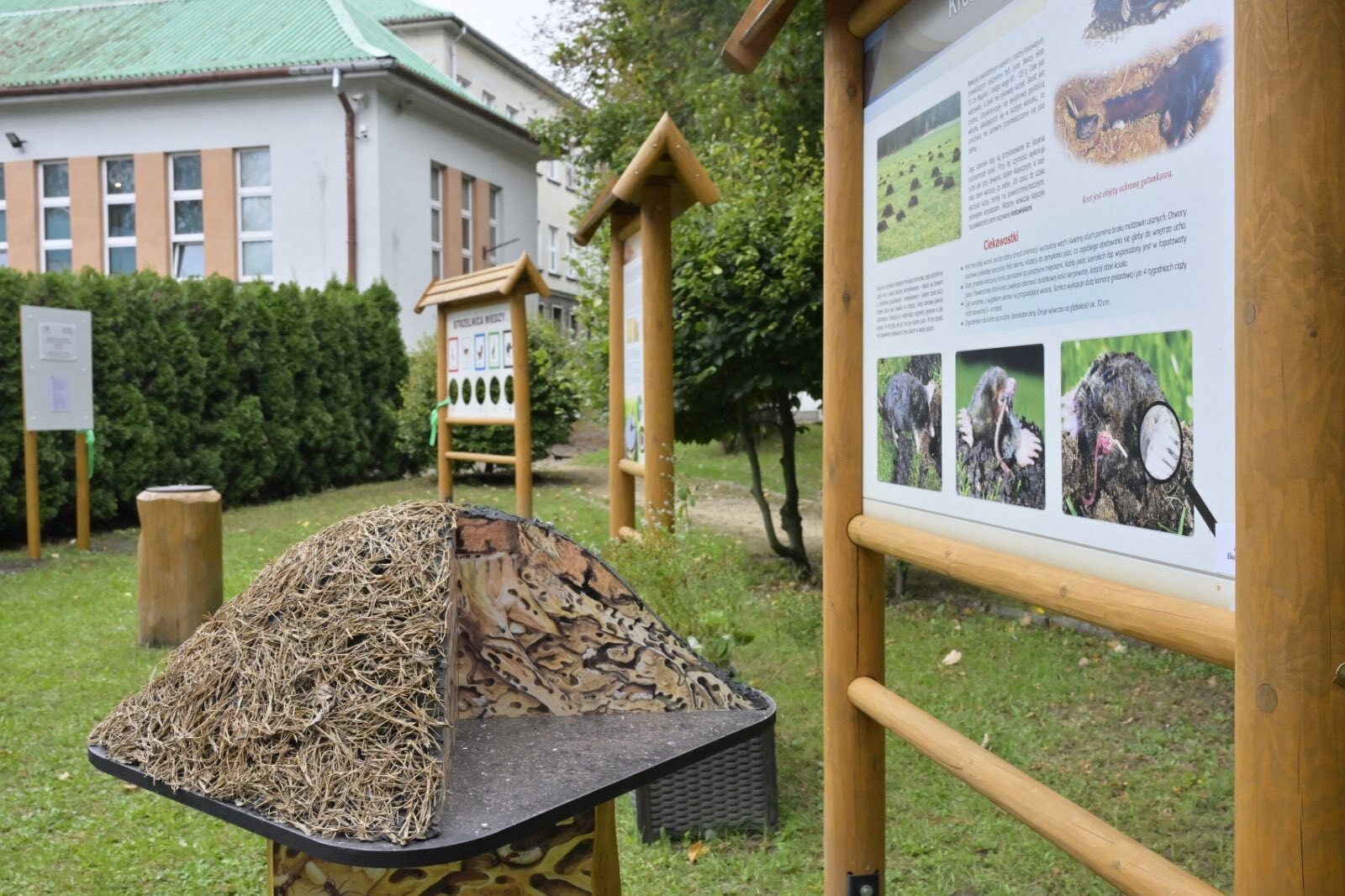 Będzin. Szkoła Podstawowa Nr 9. «Ekopracownia Pod Chmurką – bliżej natury» otwarta. 23 września 2025.