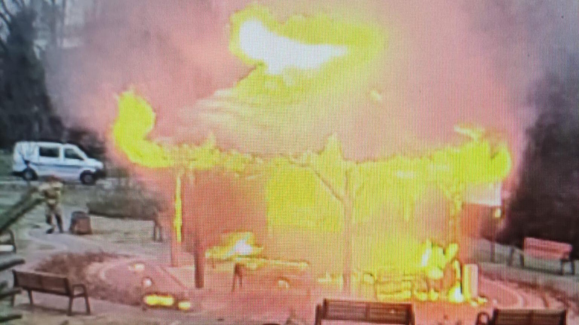 Czeladź. Sprawca podpalenia tężni w kolonii Małobądz ustalony. To mieszkaniec Piasków, dobrze znany stróżom porządku