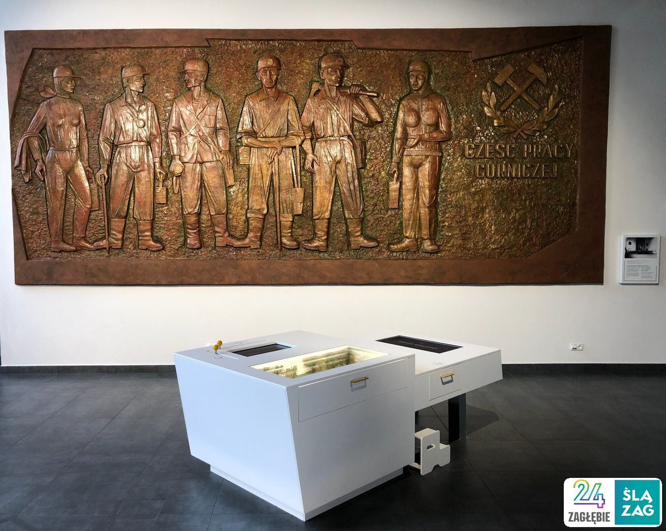 «Muzeum Saturn» w Czeladzi. Muzeum Zagłębiowskiego Górnictwa Węglowego w dawnej cechowni. Prezentacja prasowa przed otwarciem. 2 grudnia 2025.