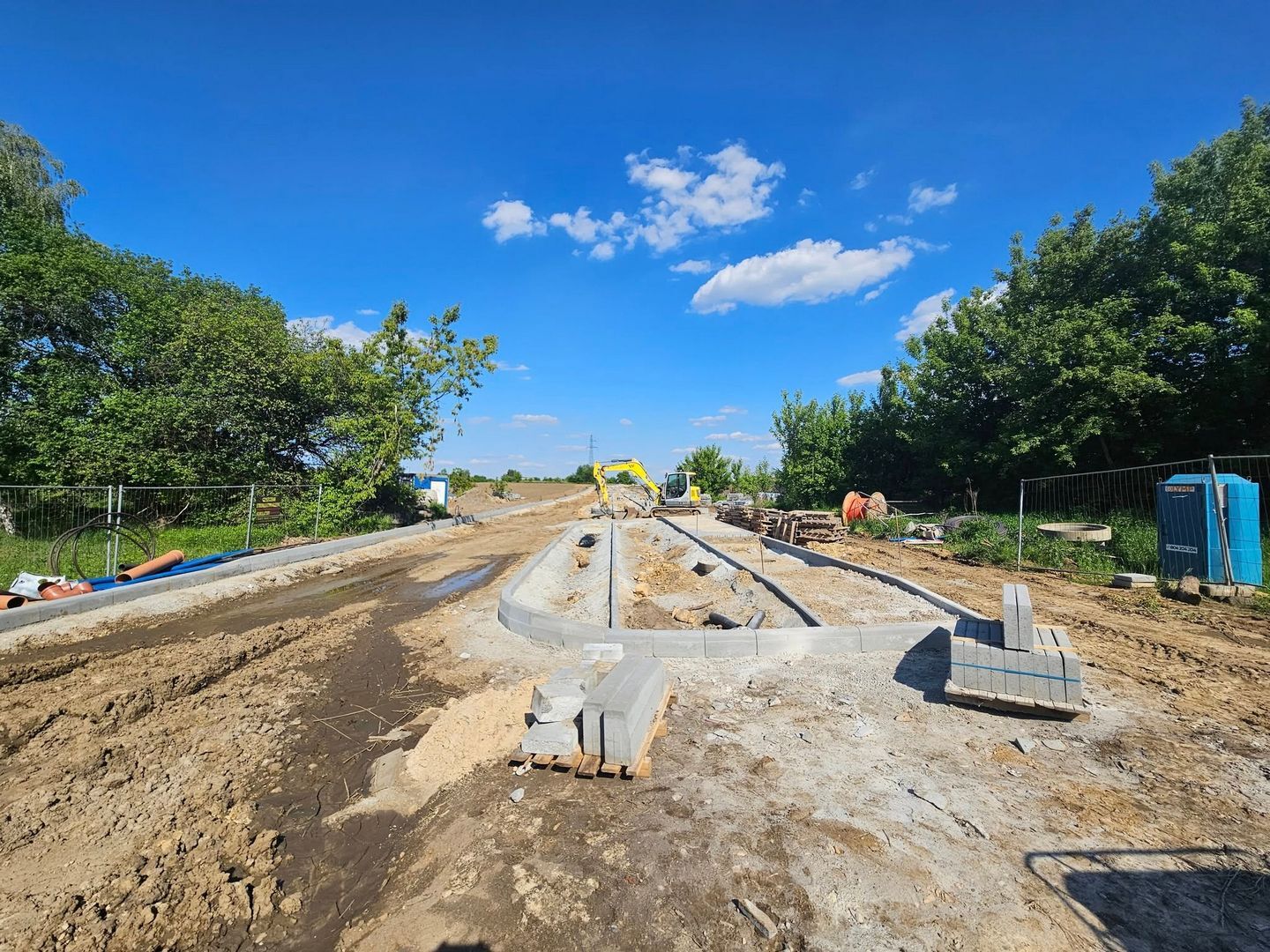 Czeladz Obwodnica Os Rojce Budowa Zrodlo Zbigniew Szaleniec at Facebook 2025 05 26 01