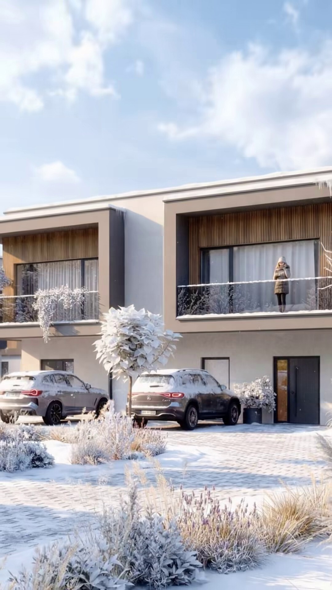 Czeladź. Ulica Legionów. Planowane osiedle »Grabek Park«. Wizualizacja