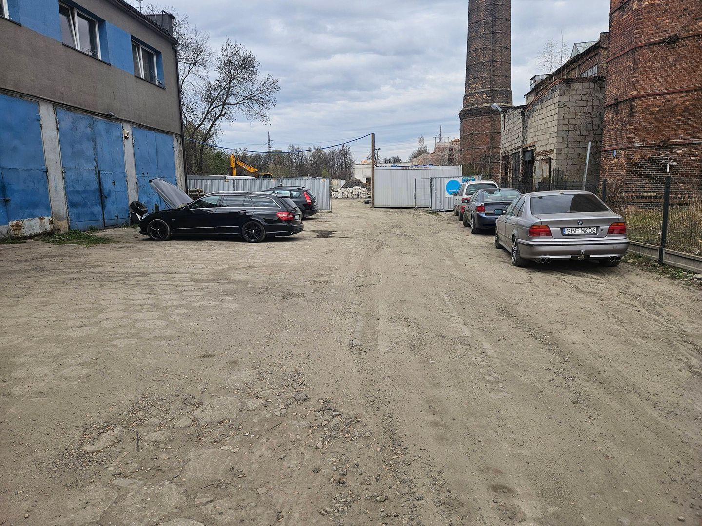 Czeladź-Zarzecze. Ulica Alfreda Biedermanna. Fragment do budowy – stan obecny. Kwiecień 2026