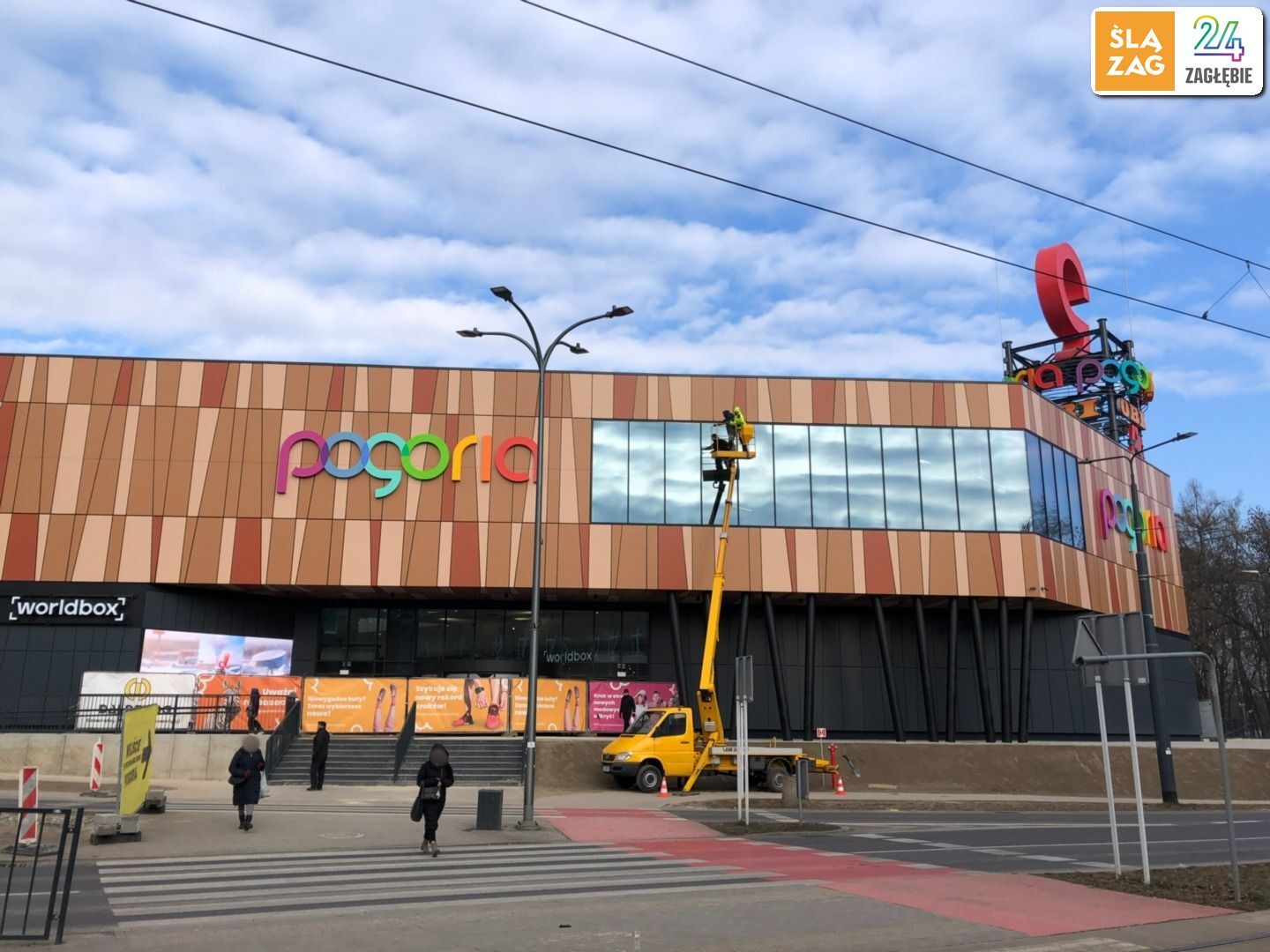 Dabrowa Gornicza CH Pogoria Po Rozbudowie Przed Otwarciem Na Zewnatrz Fot Robert Lechowski 2026 02 03 05