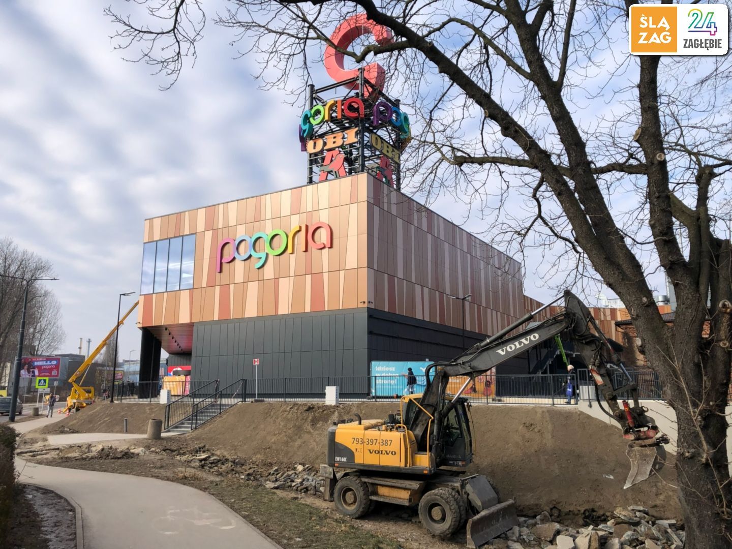 Dabrowa Gornicza CH Pogoria Po Rozbudowie Przed Otwarciem Na Zewnatrz Fot Robert Lechowski 2026 02 03 07