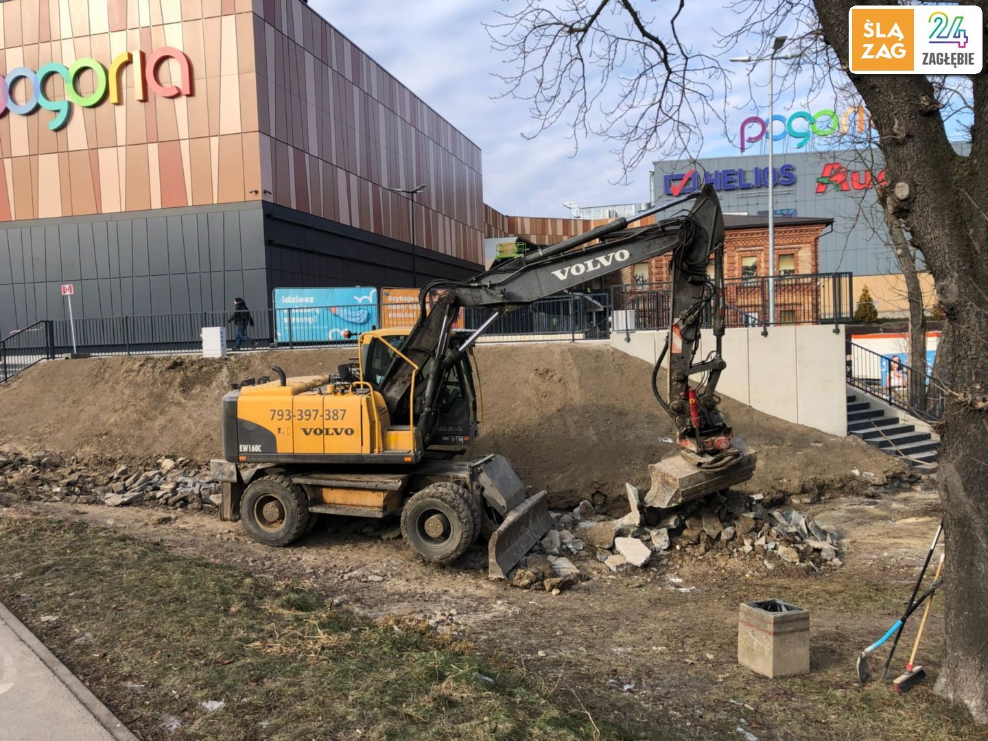 Dabrowa Gornicza CH Pogoria Po Rozbudowie Przed Otwarciem Na Zewnatrz Fot Robert Lechowski 2026 02 03 08