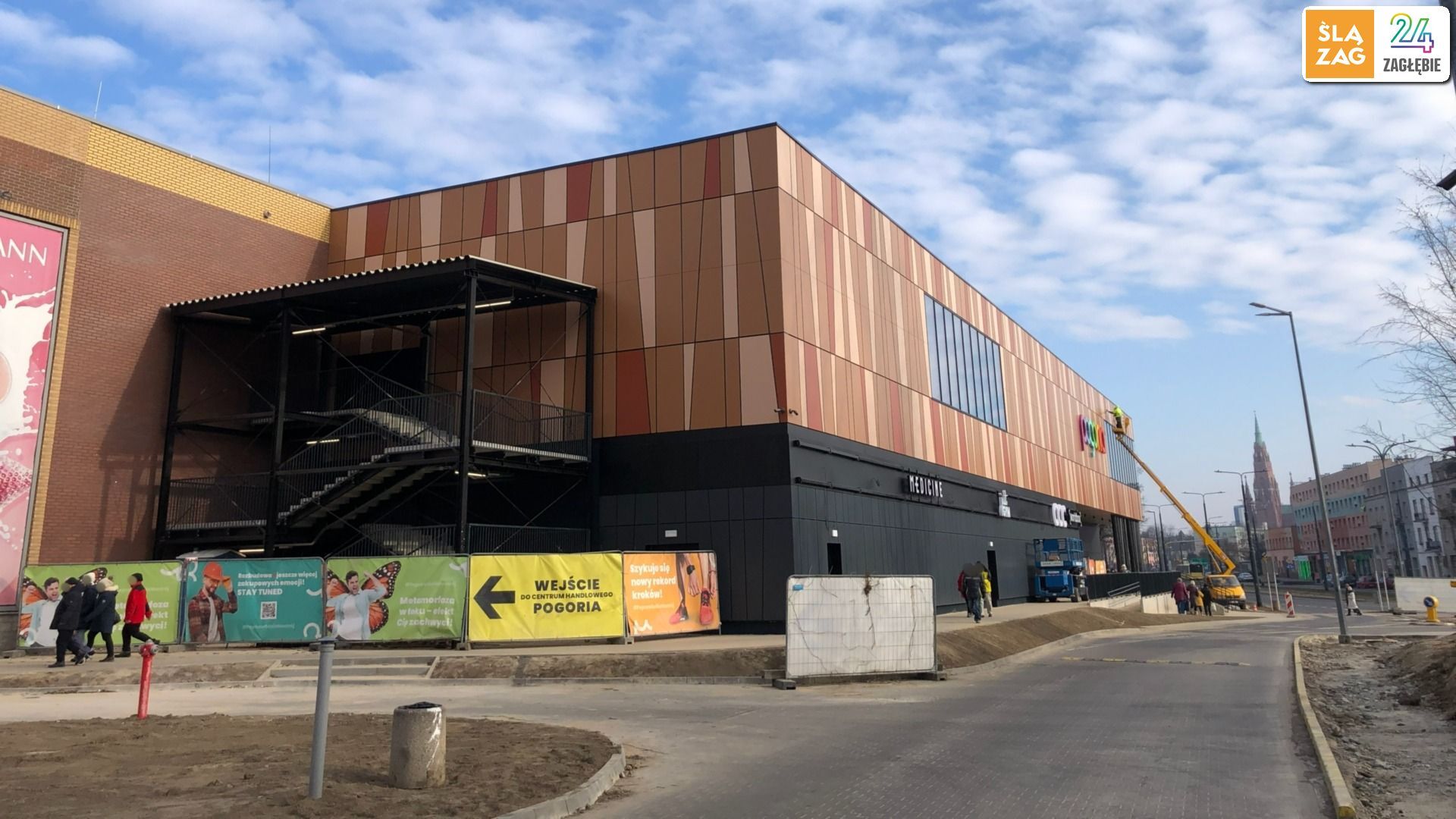 Dabrowa Gornicza CH Pogoria Po Rozbudowie Przed Otwarciem Na Zewnatrz Fot Robert Lechowski 2026 02 03 13 Kadr