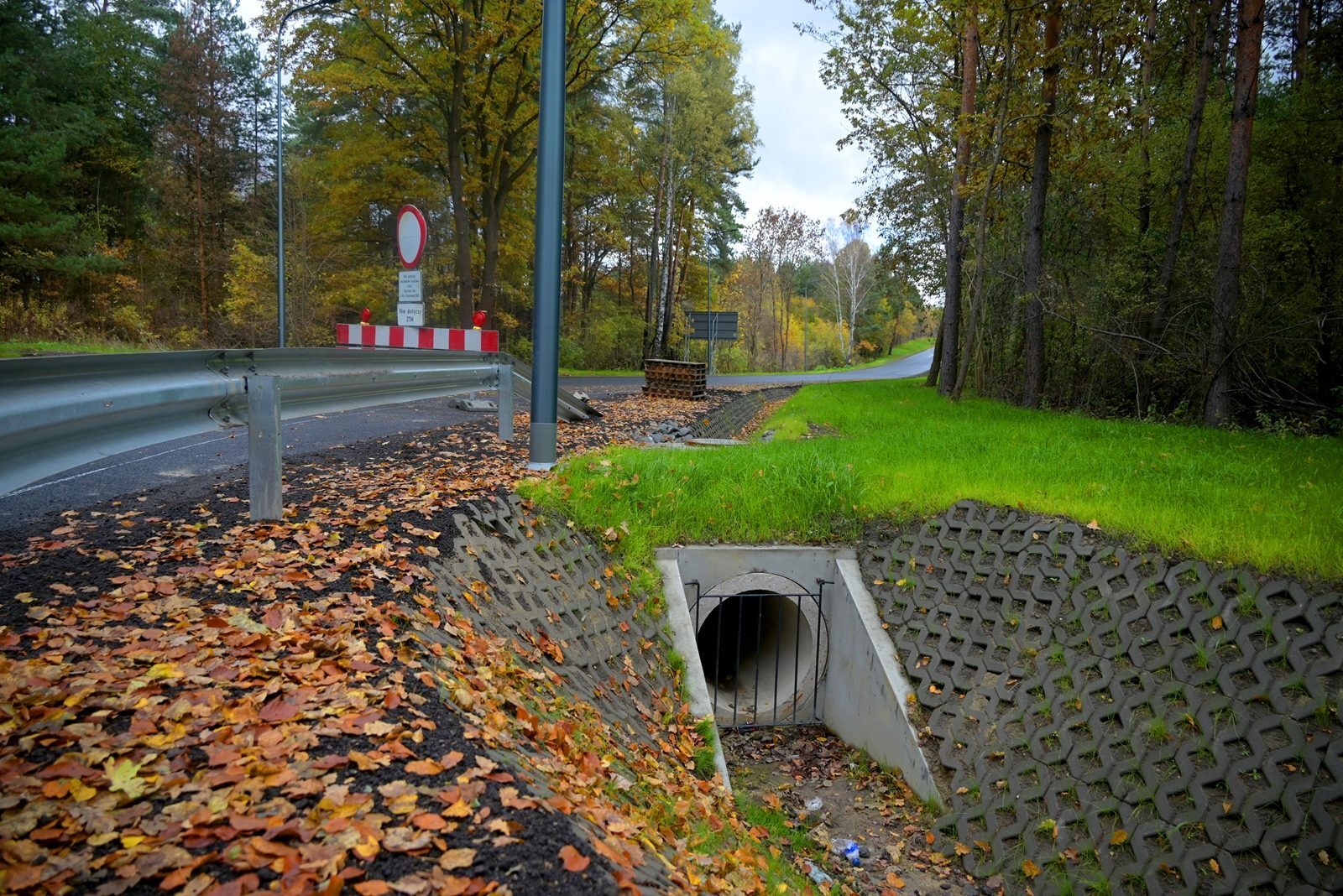 Dąbrowa Górnicza. Droga wojewódzka nr 790 pod koniec remontu. Listopad 2025.