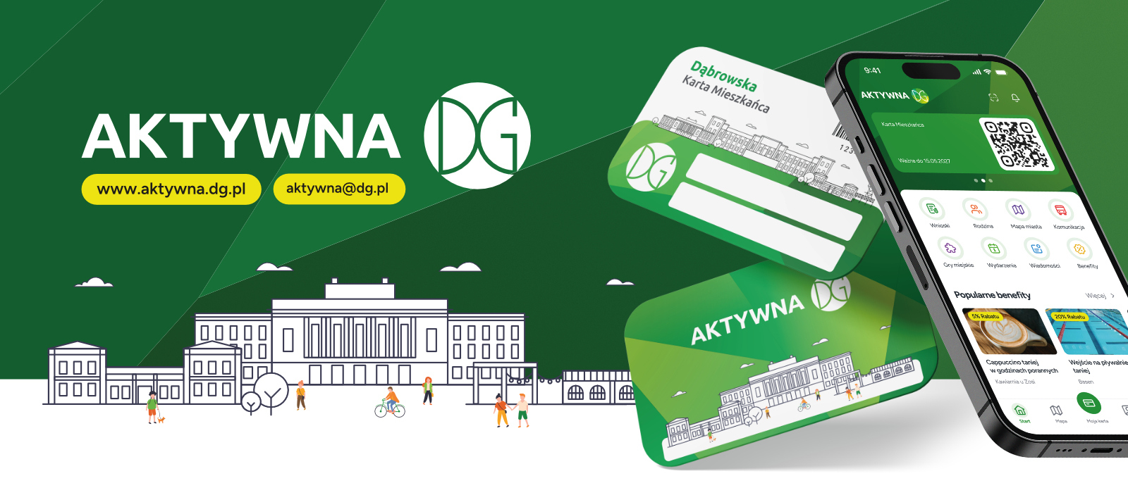 «Aktywna DG». Karta mieszkańca Dąbrowy Górniczej.