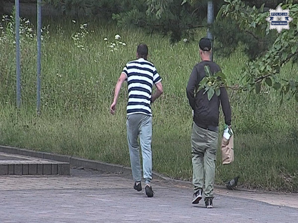 Dąbrowa Górnicza. Park im. gen. Józefa Hallera. Złodziej portfela. 13 lipca 2025.