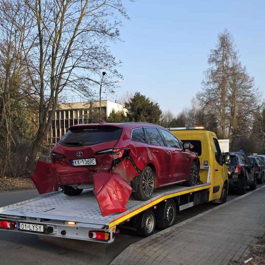 Dąbrowa Górnicza-Strzemieszyce. Karambol na DK94. 11 marca 2026