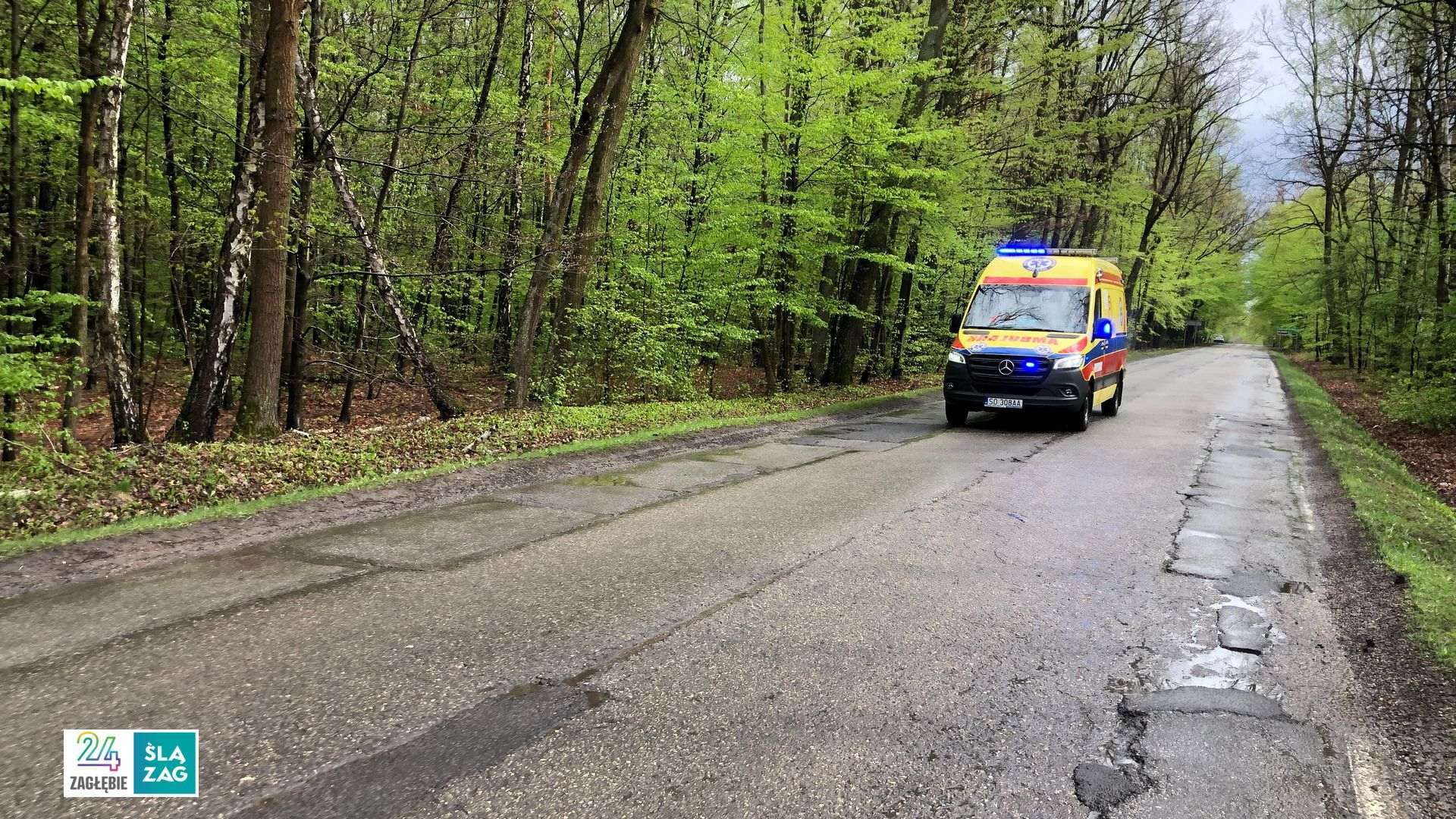 Poród na parkingu w Wojkowicach… przez nogawkę spodni! Matka twierdzi, iż… nie wiedziała, iż jest w ciąży!