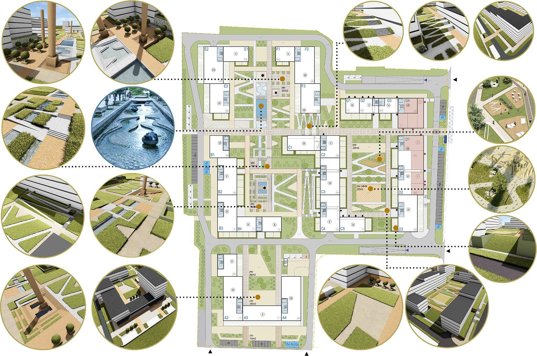 Dąbrowa Górnicza-Ząbkowice. «Apartamenty Ząbkowice» – wizualizacja. Grudzień 2025.