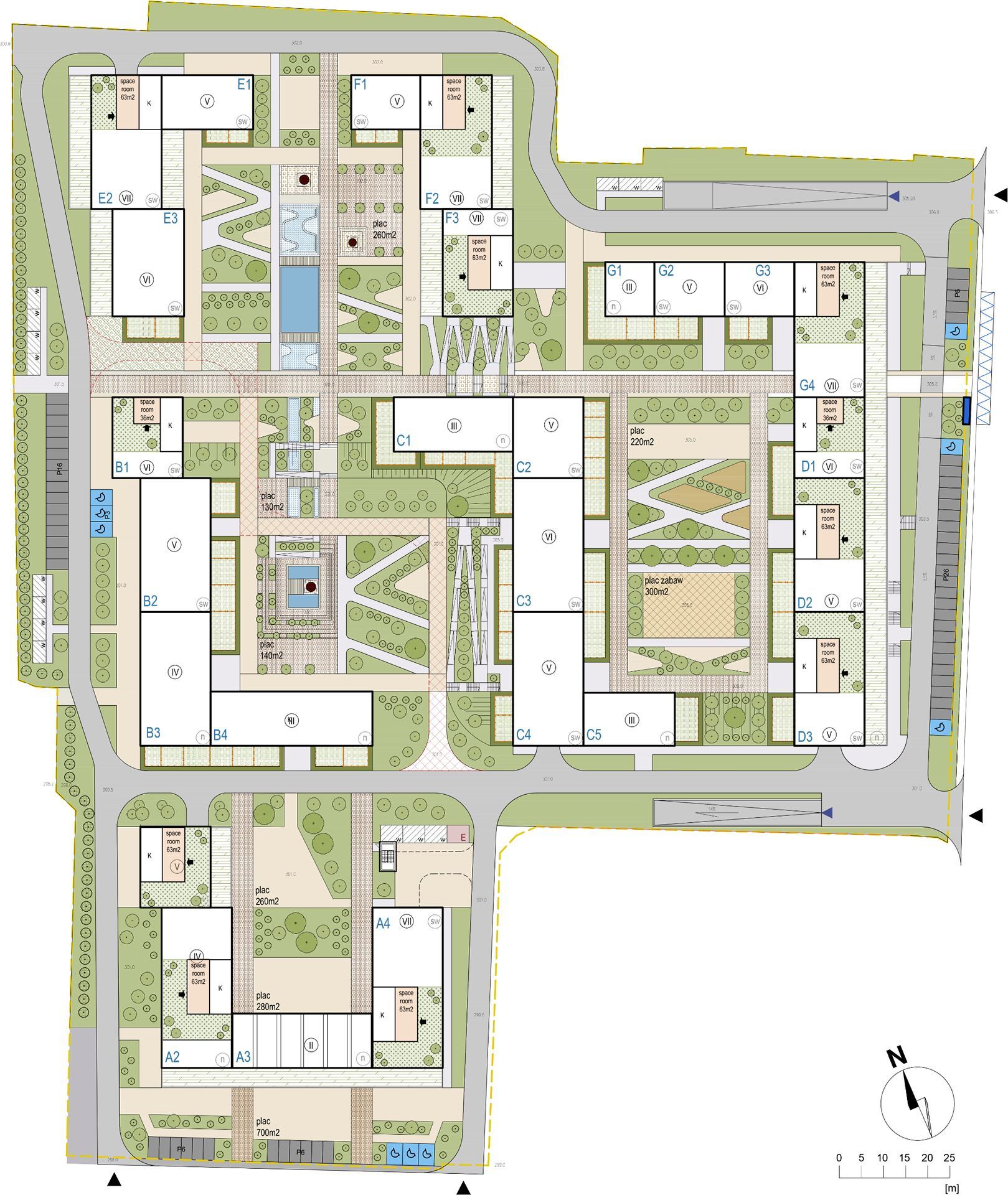 Dąbrowa Górnicza-Ząbkowice. «Apartamenty Ząbkowice» – wizualizacja. Grudzień 2025.