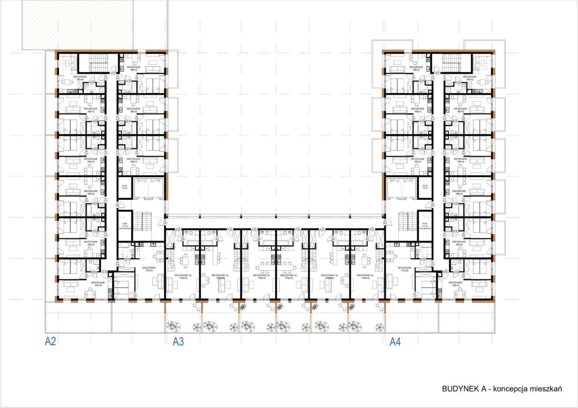 Dąbrowa Górnicza-Ząbkowice. «Apartamenty Ząbkowice» – wizualizacja. Grudzień 2025.