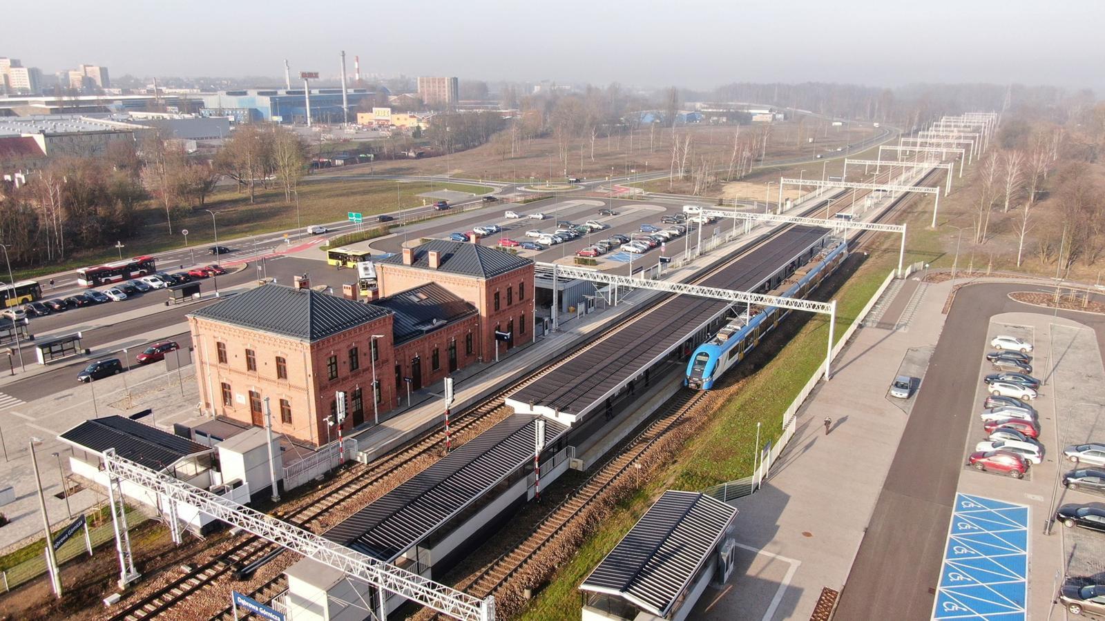 Dąbrowa Górnicza, dworzec PKP