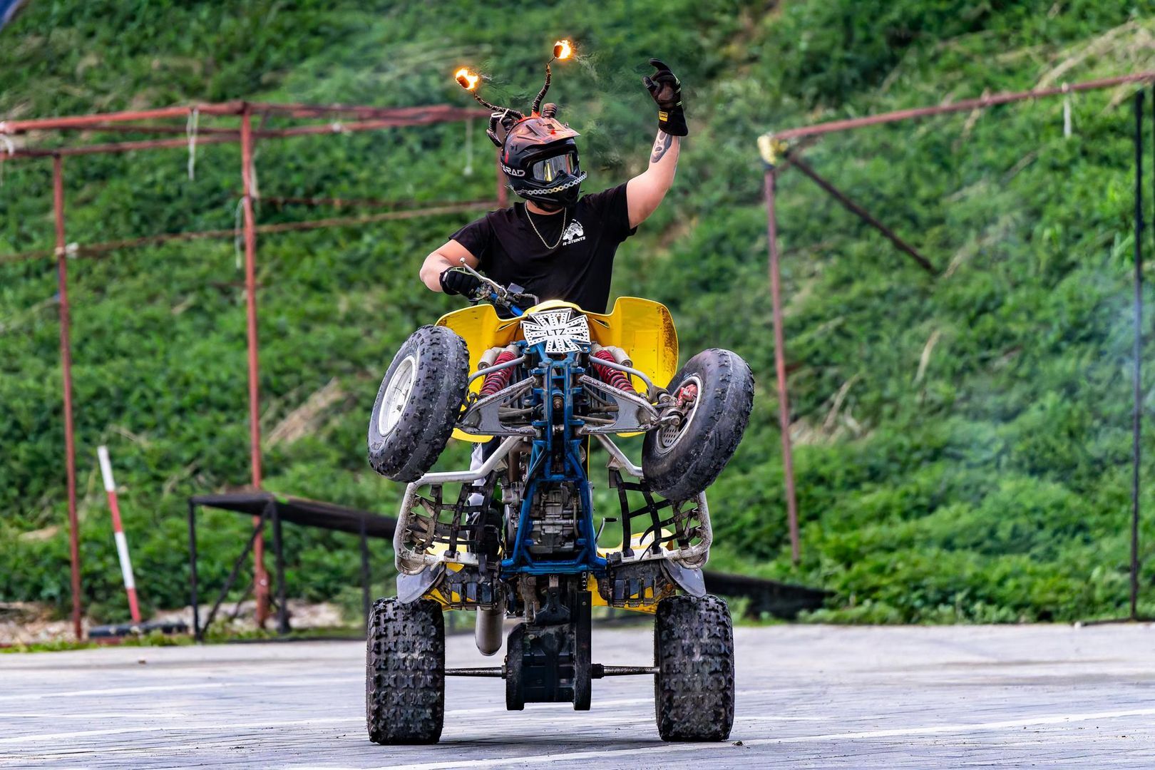 Extreme Cascaders Team. Pokaz.