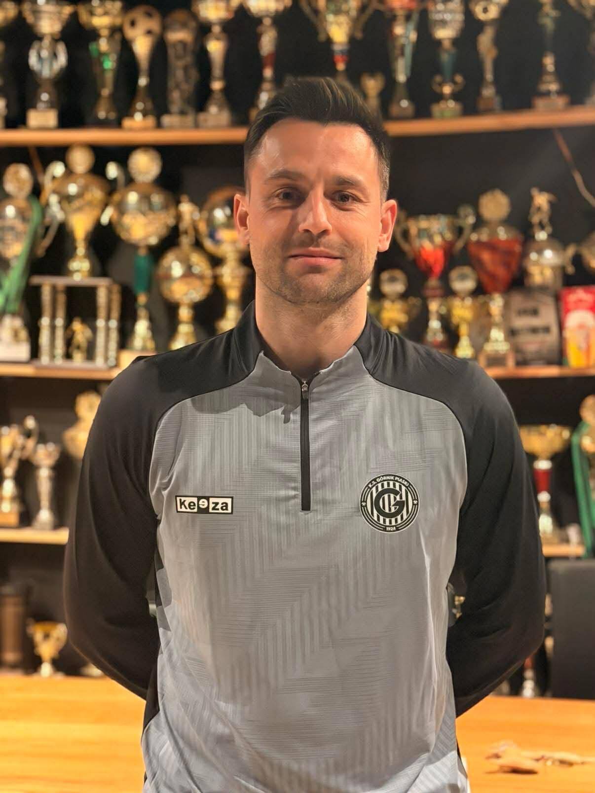 Czeladź. Nowy trener w klubie sportowym Górnik Piaski – Kamil Biliński