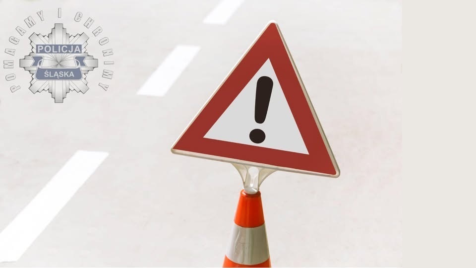 Uwaga – utrudnienia w ruchu.