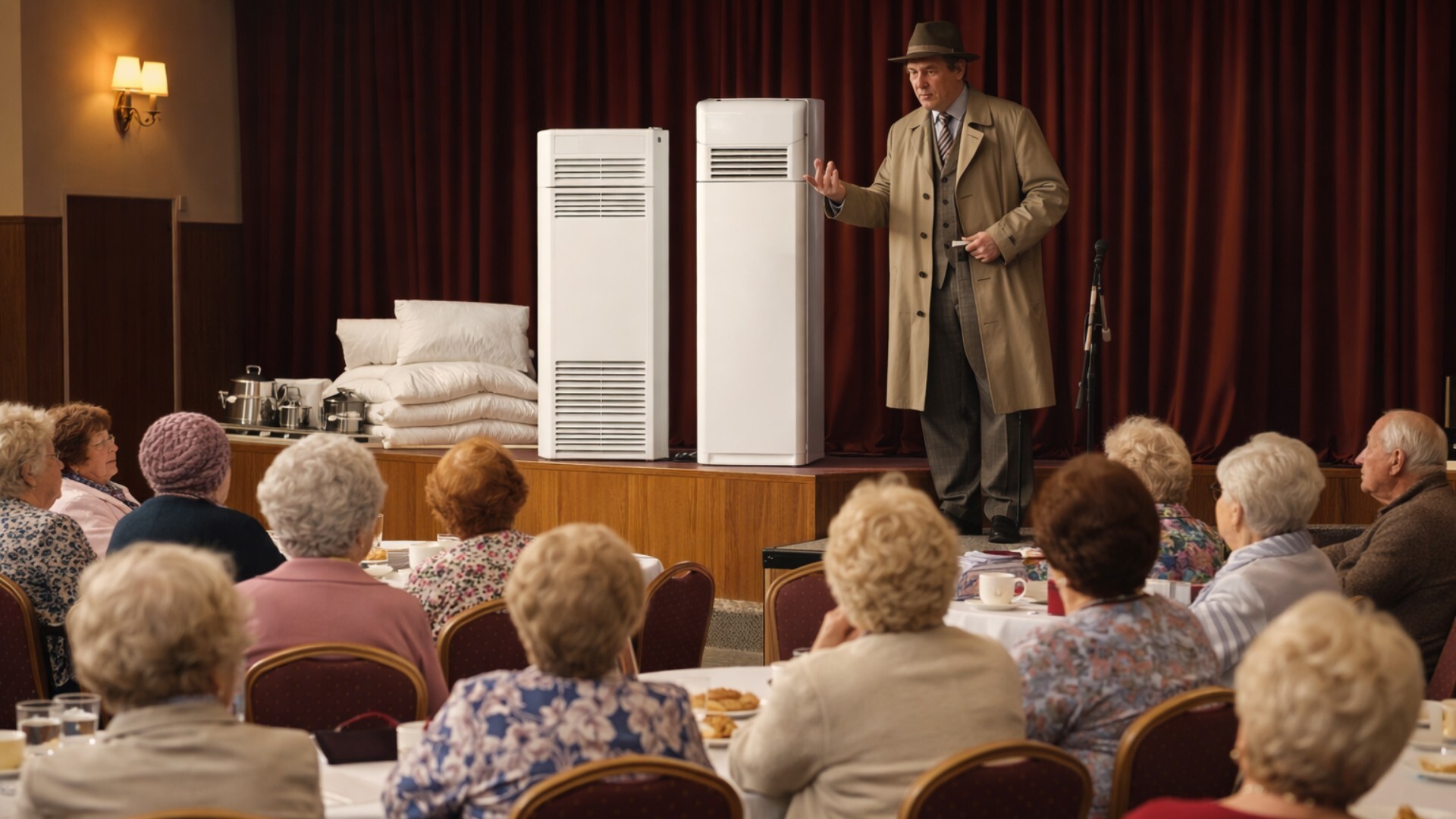 „Kup Pan klime!” Seniorka nabyła na prezentacji klimatyzator w wyjątkowej cenie. Wyjątkowej, bo… 10-krotnie zawyżonej