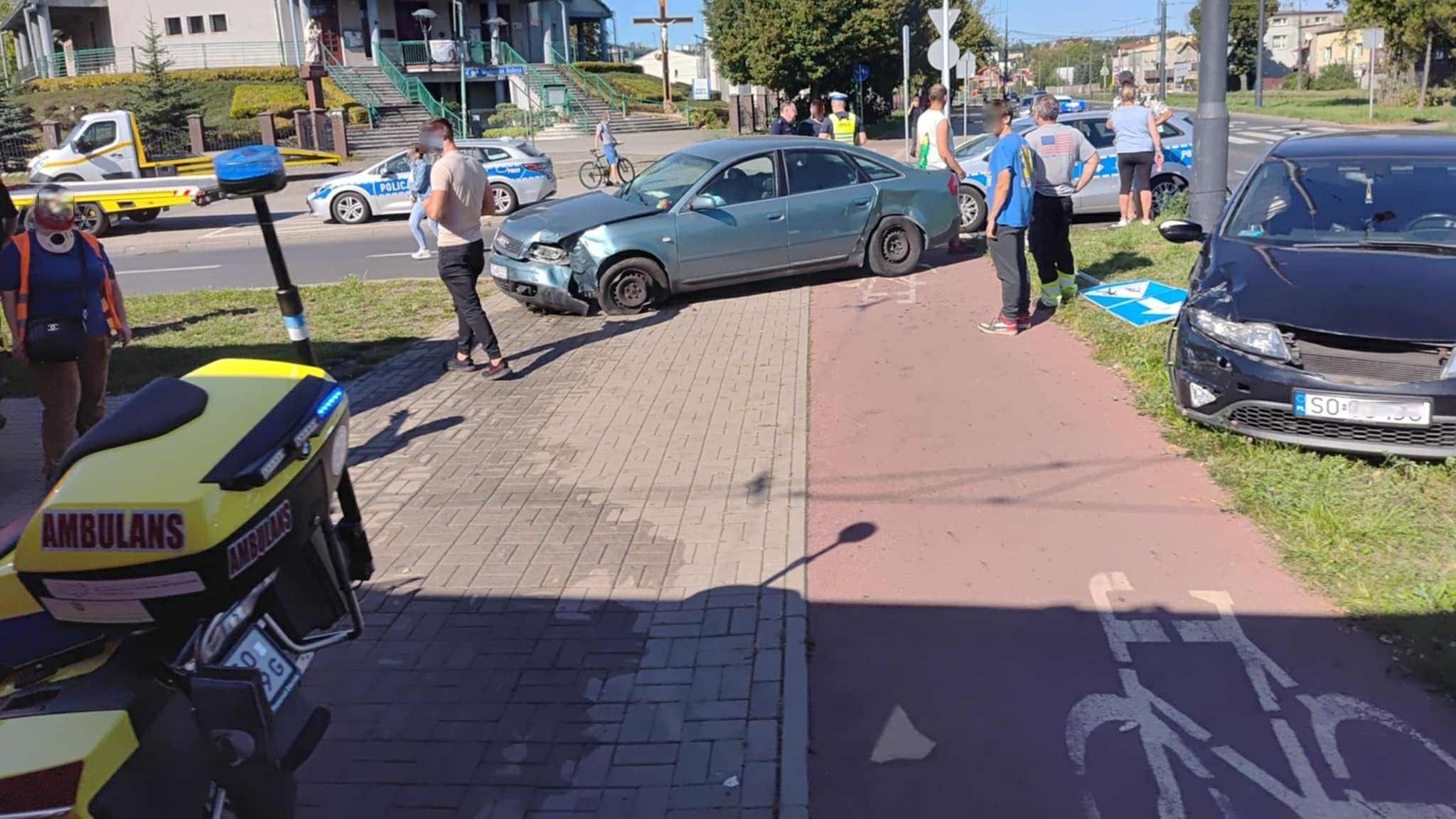 Sosnowiec. Pijak za kierownicą spowodował kolejny „dzwon”. Ile jeszcze dostanie aktywnych zakazów prowadzenia pojazdów?