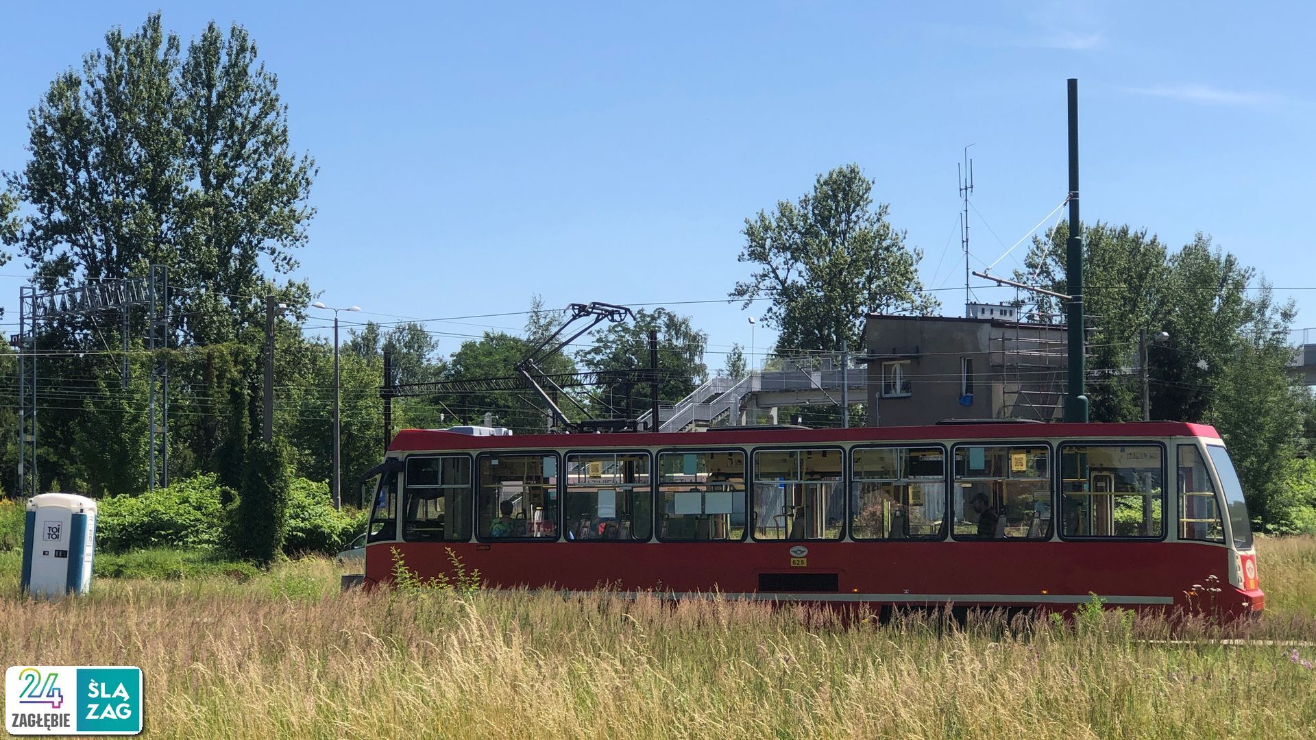 Sosnowiec-Kazimierz. Pętla tramwajowa. 5 lipca 2025.