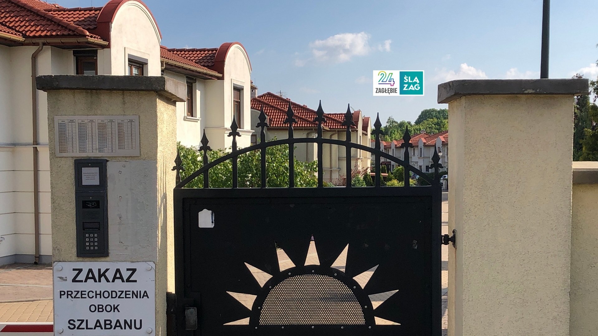Sosnowiec. Osiedle Słoneczne. Furtka. 20 maja 2025.