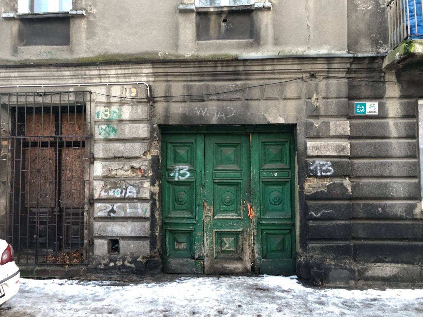 Sosnowiec-Pogoń. Ulica Racławicka. 15 stycznia 2026.