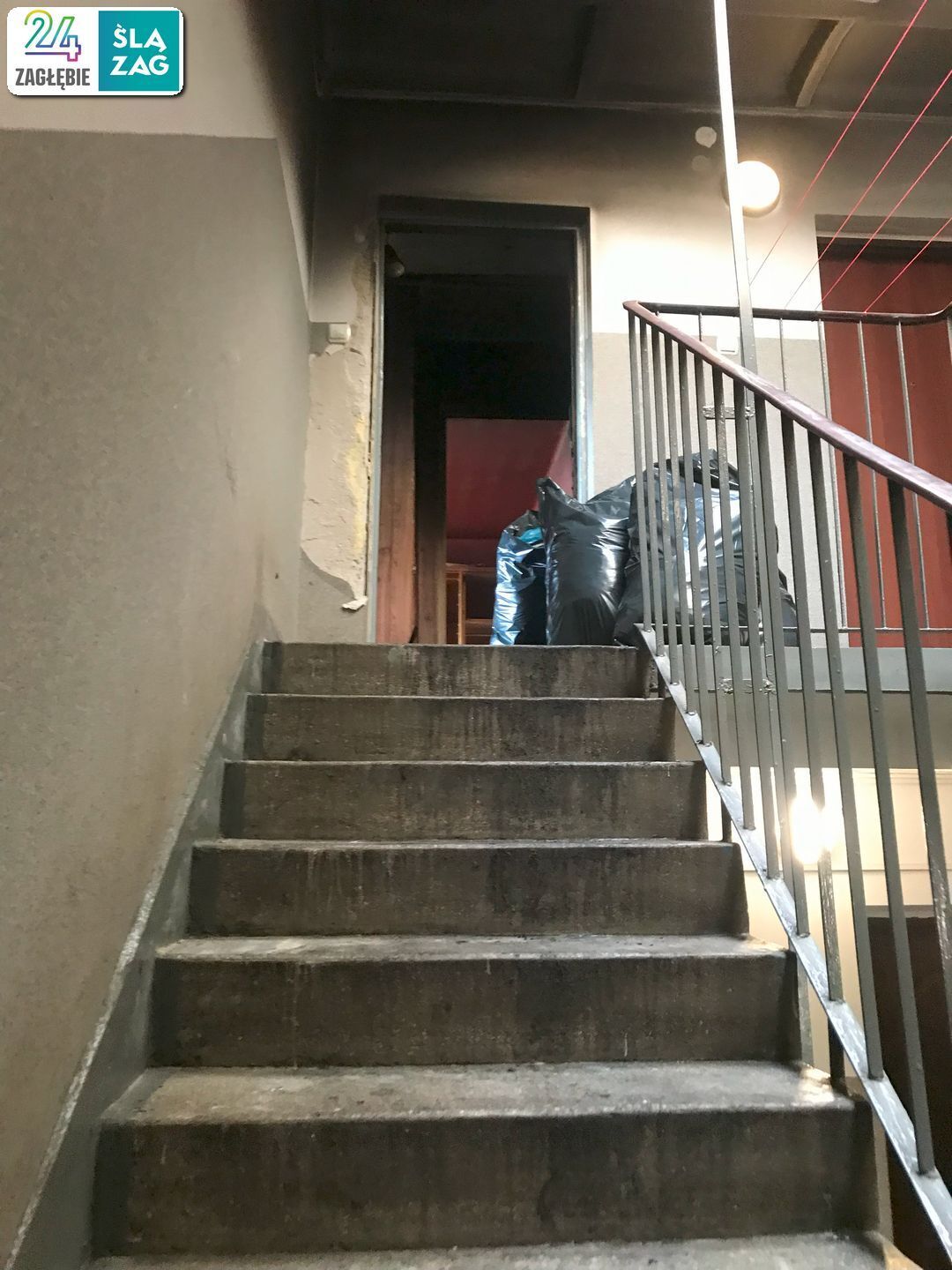 Sosnowiec-Pogoń. Wybuch i pożar przy ul. Staropogońskiej 62 / 53 – następnego dnia. 14 sierpnia 2025.