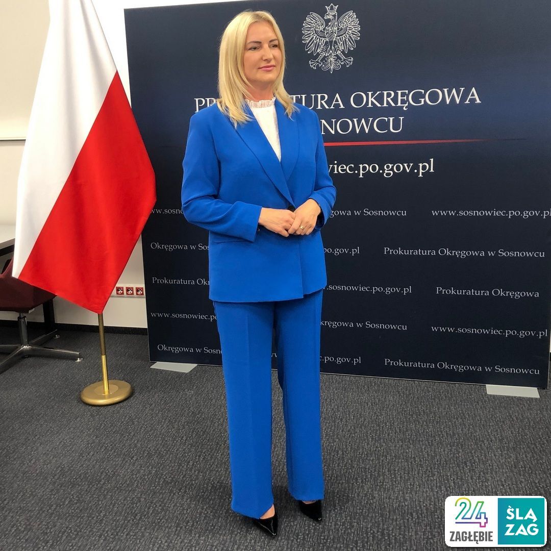 Prok. Dorota Pelon – Rzecznik Prasowy Prokuratury Okręgowej w Sosnowcu. 31 lipca 2025.