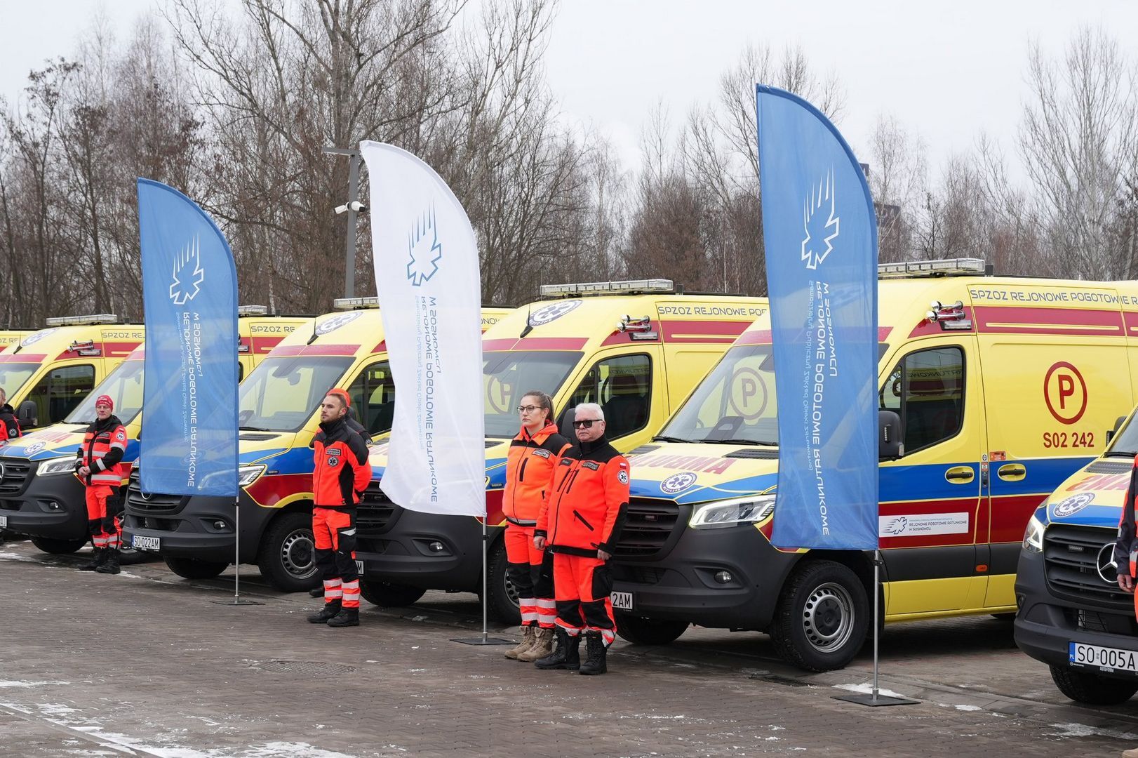 Rejonowe Pogotowie Ratunkowe w Sosnowcu dostało 11 nowych karetek i wyposażenie dla całego Zagłębia i okolic. 7 stycznia 2026.