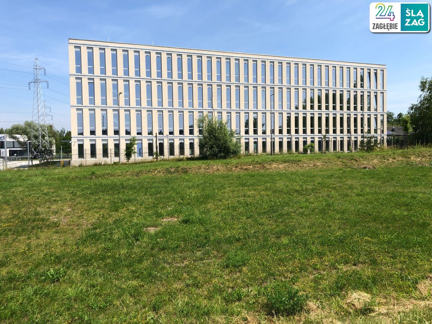 Sosnowiec-Sielec. Nowa siedziba Sądu Rejonowego przy ulicy Kombajnistów 78. 18 czerwca 2025.