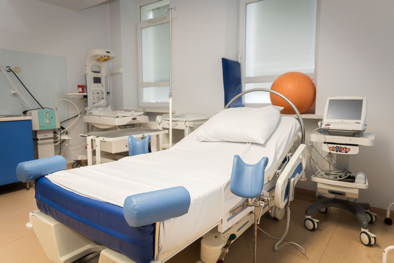 Sosnowiecki Szpital Miejski. Blok porodowy.